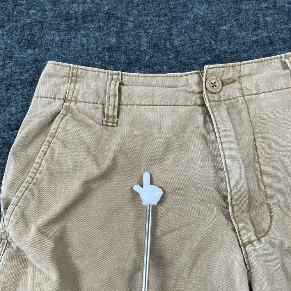 Old Navy Lived In Straight Chino Shorts Mens 29 Tan Cotton Flat Front Outdoor